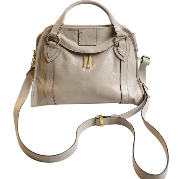 MARC JACOBS Women’s Classic Wellington Fulton Leather Top Handle Satchel Bag - Picture 1 of 8